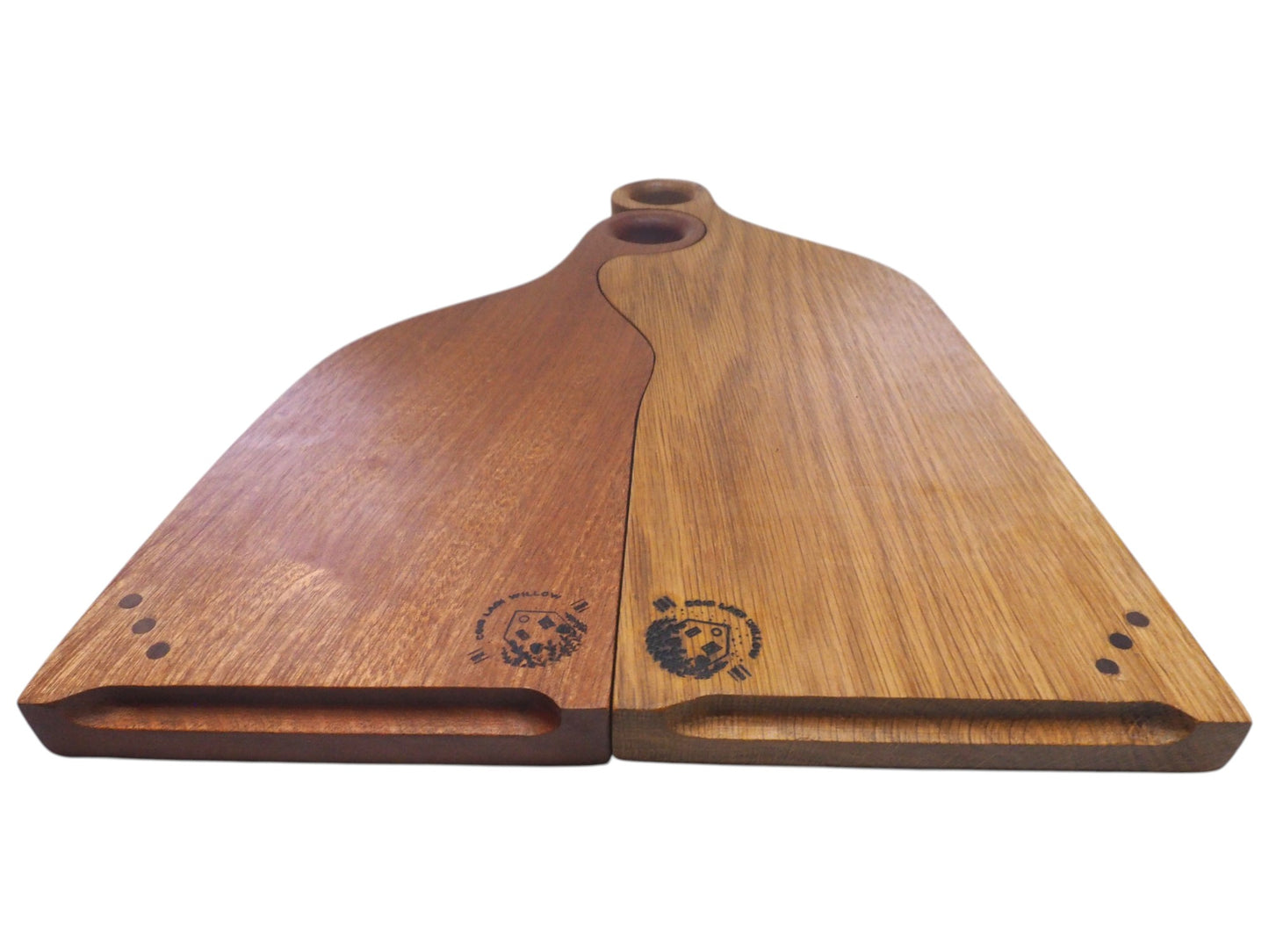 Serving Board Set "Vysehrad" Oak/Sapele