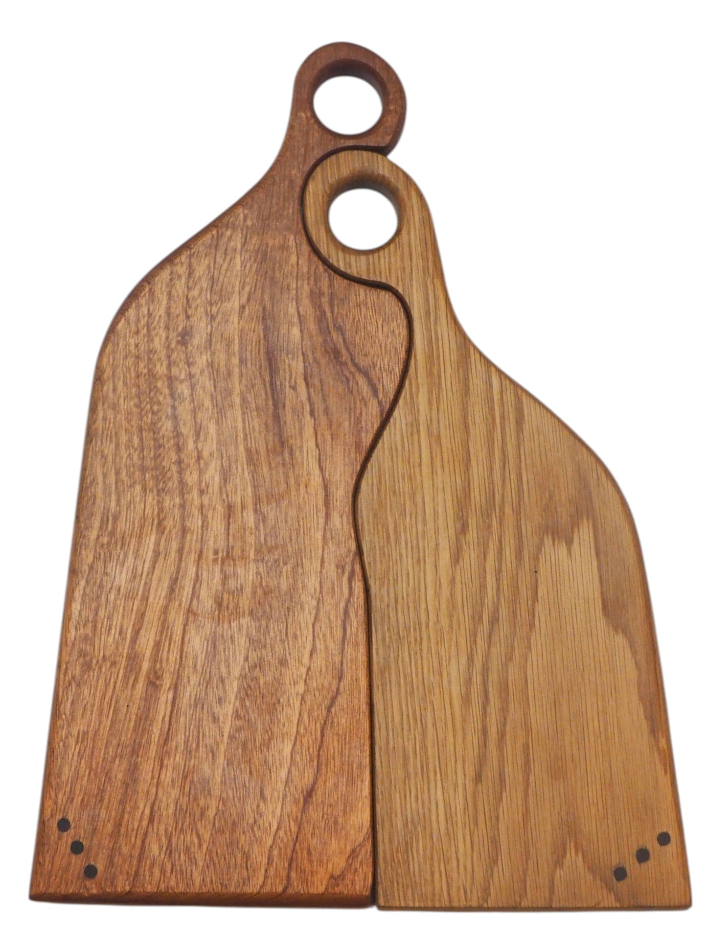 Serving Board Set "Vysehrad" Sapele/Oak   Available in Kinsale
