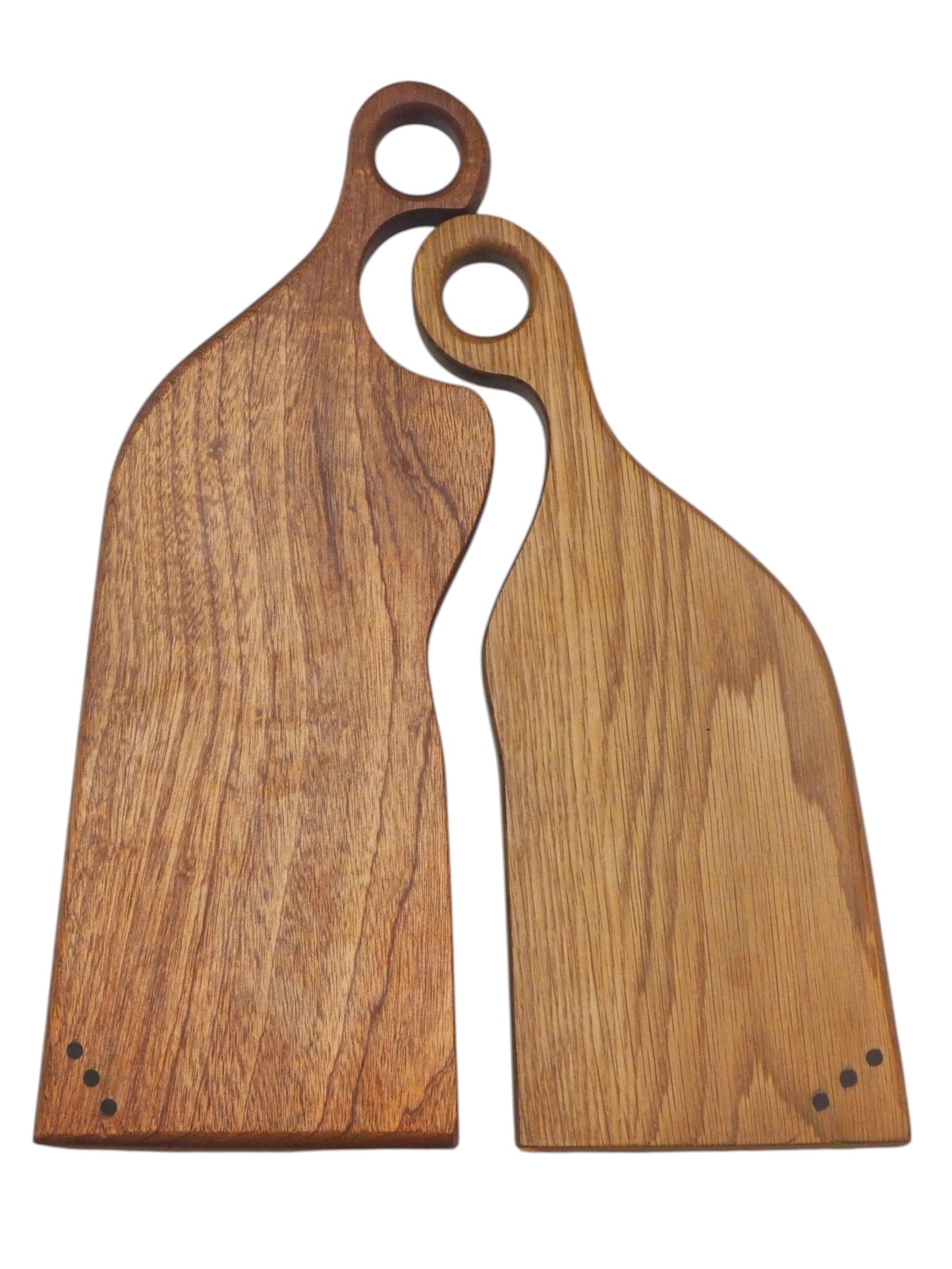 Serving Board Set "Vysehrad" Sapele/Oak   Available in Kinsale